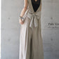 Retro Backless Bow Jumpsuit Overalls