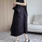 V-neck design loose slim vest dress sleeveless dress