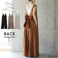 Retro Backless Bow Jumpsuit Overalls