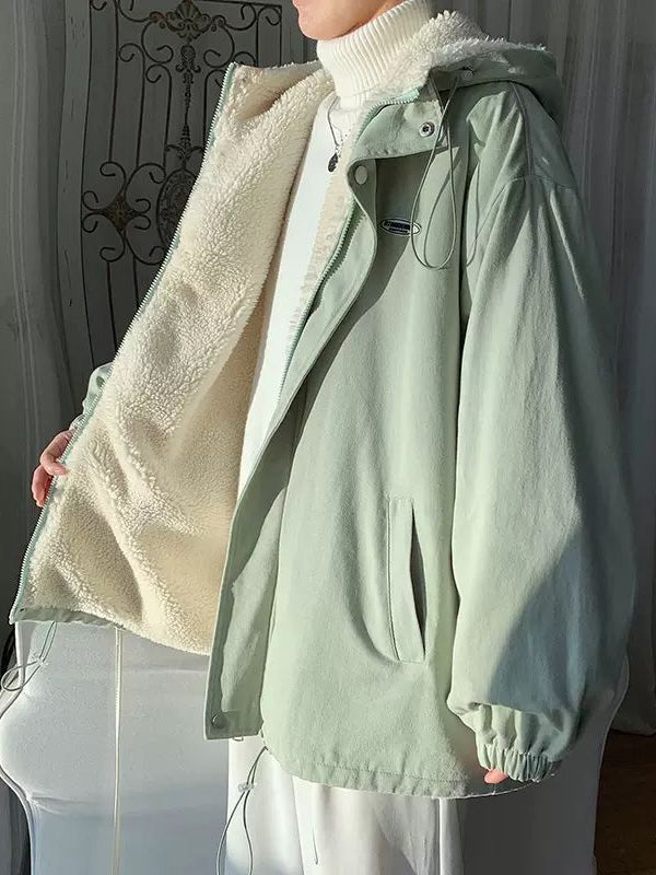 Stylish Thickened Tricolor Jacket