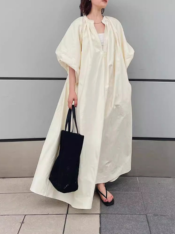 Japanese style loose and comfortable casual dress