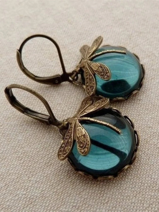 Vintage Dragonfly Earrings