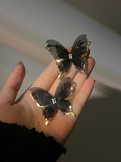 Vintage Butterfly Earrings