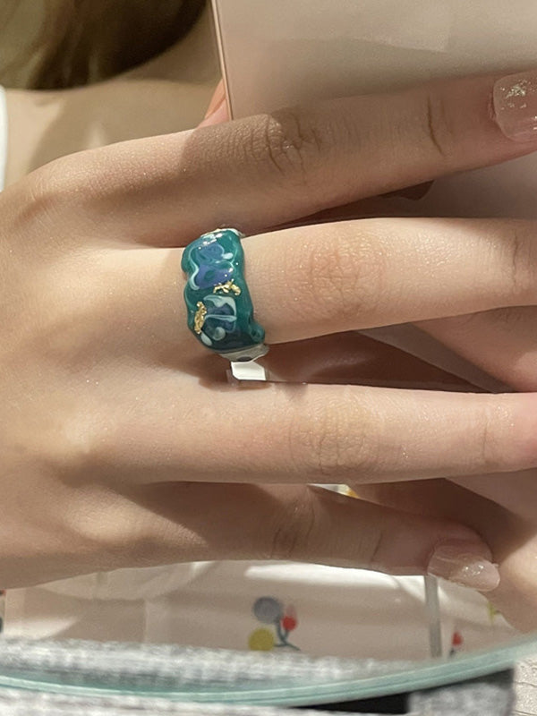 Original Stylish Colorful Jewel Ring