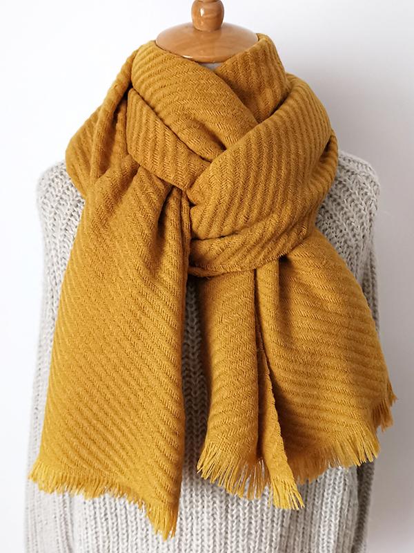 Solid Colors Fashion Scarf