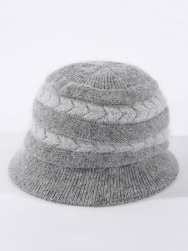 Stylish Split-Joint  Wool-Blend Hat