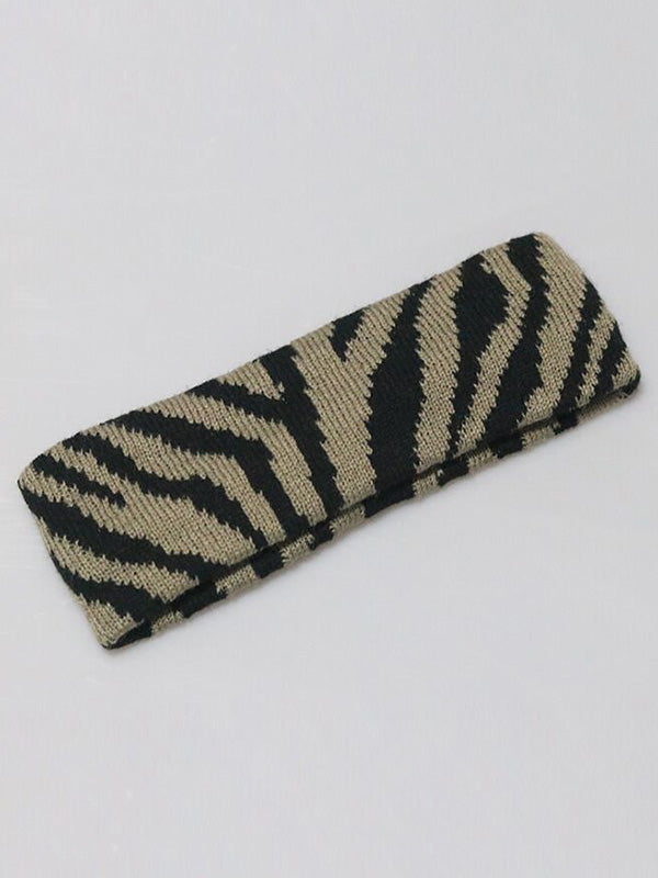 Stylish Vintage Zebra Printed Headwear