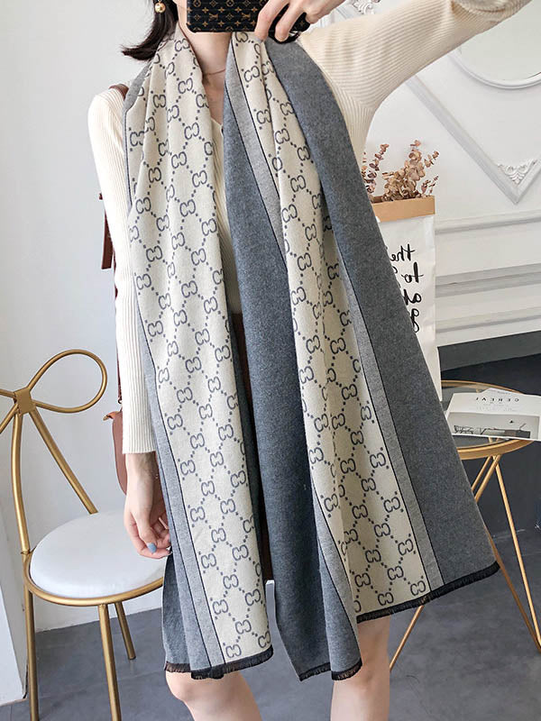 Stylish Split-Joint Warm Shawl&Scarf