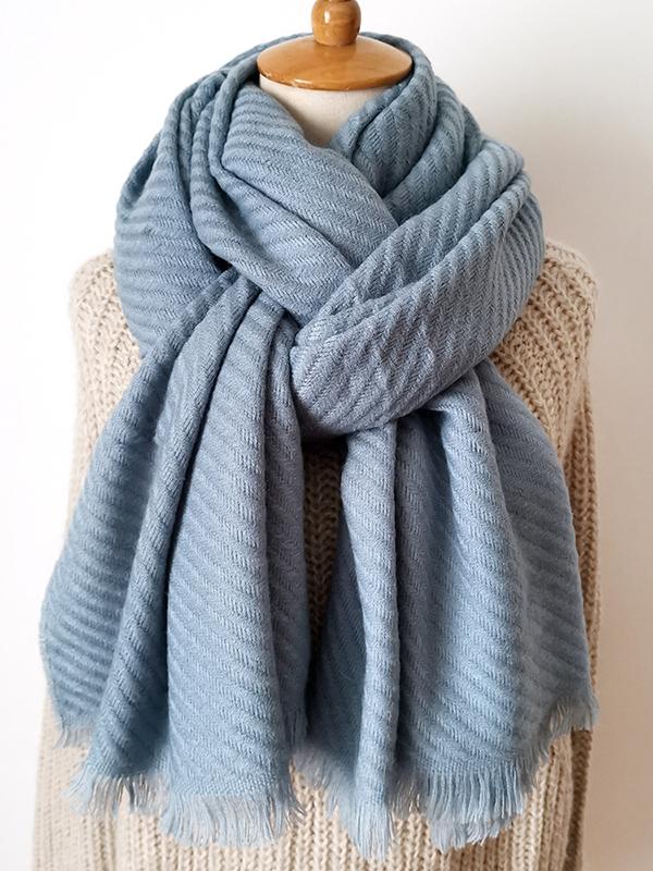 Solid Colors Fashion Scarf