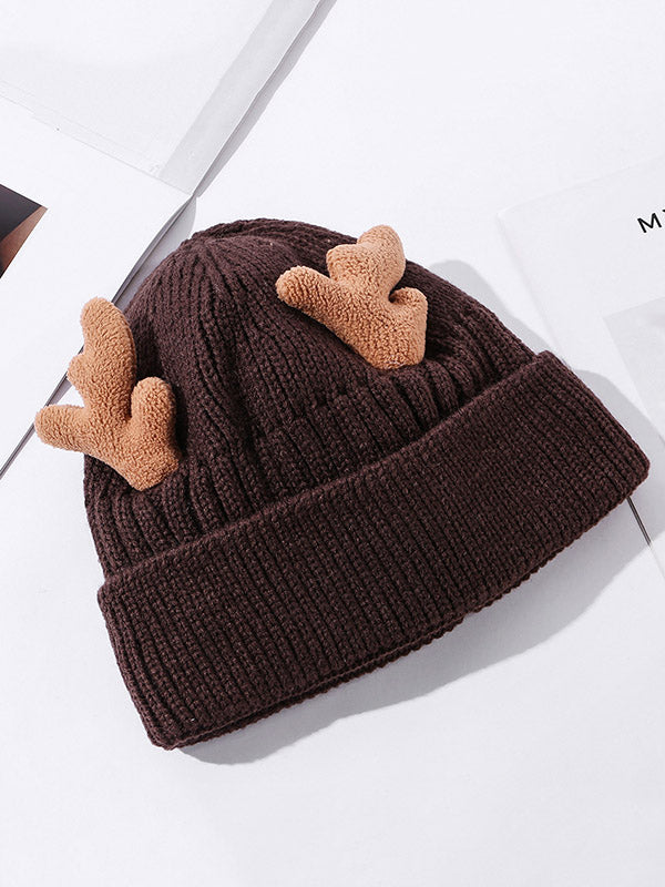 Stylish Cartoon Printed Knitting Hat