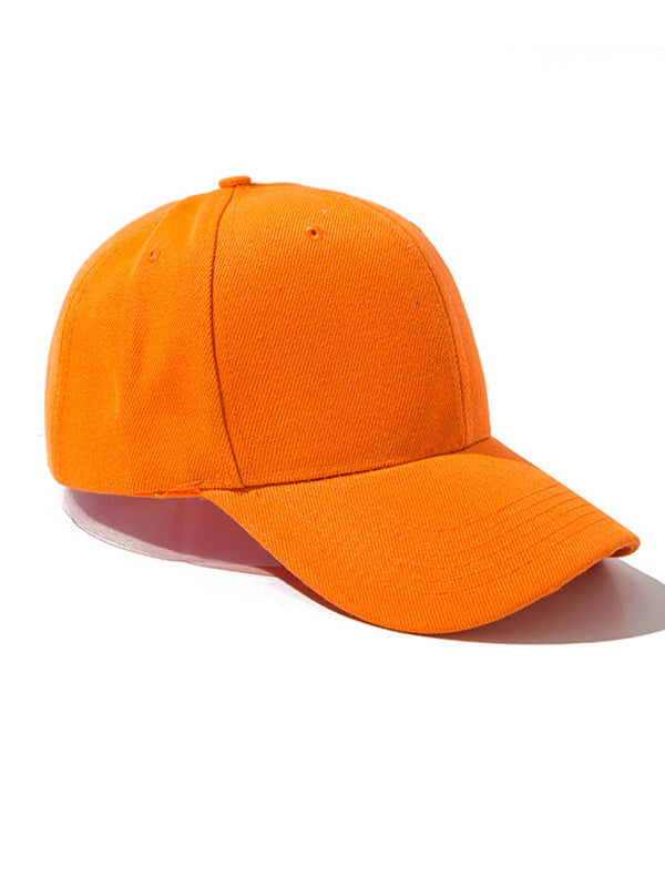 Simple Solid Color Casual Sports Baseball Cap