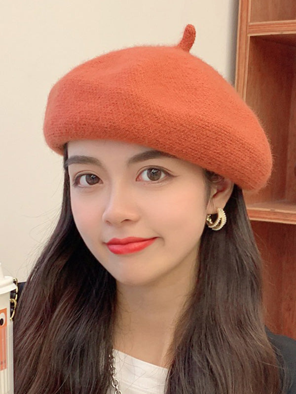 Simple Casual 10 Colors Beret Hat