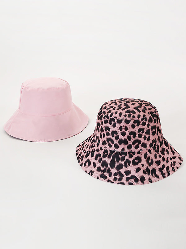 Leopard Reversible Sun Protection Fisherman Hat