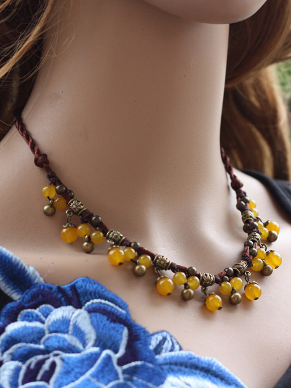 National Handmade Beads Necklace