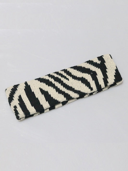 Stylish Vintage Zebra Printed Headwear