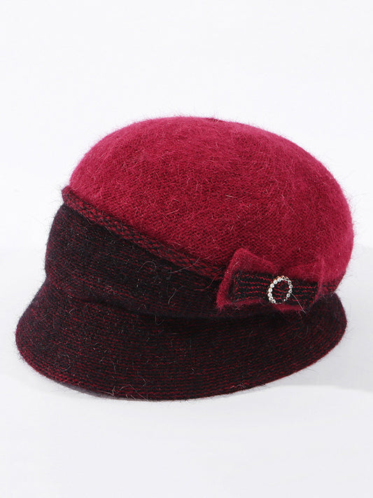 Original Split-Joint Bowknot Dome Hat