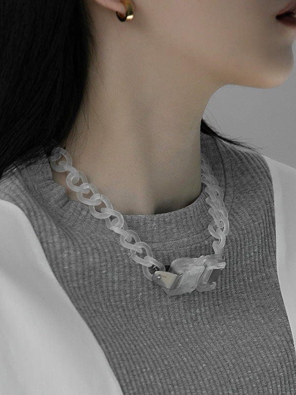 Original Geometry Split-Joint Necklace Accessories