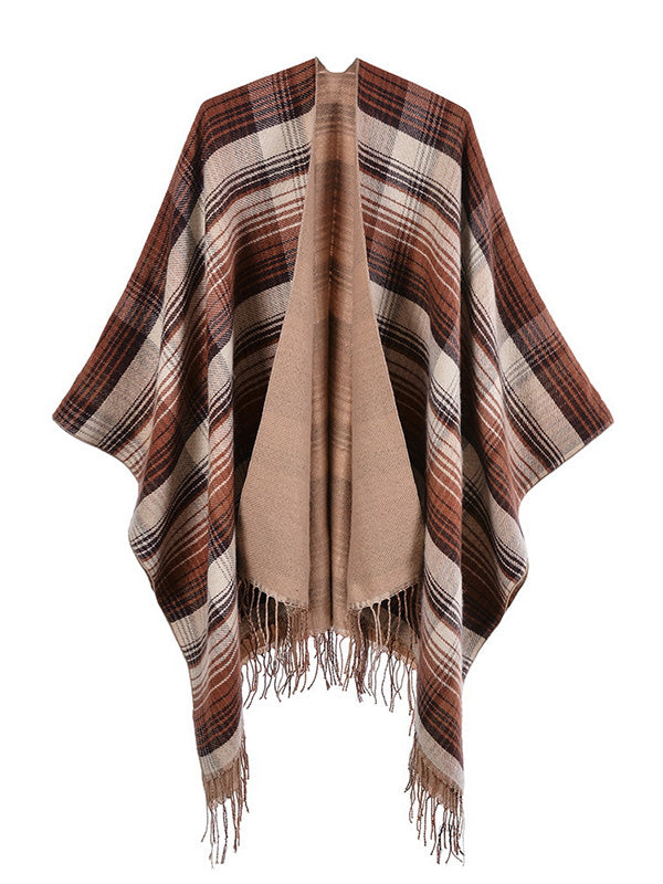 Original Plaid Thicken Shawl Scarf