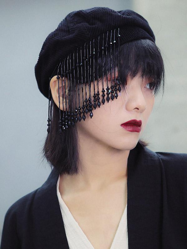 Elegant Tassels Beret