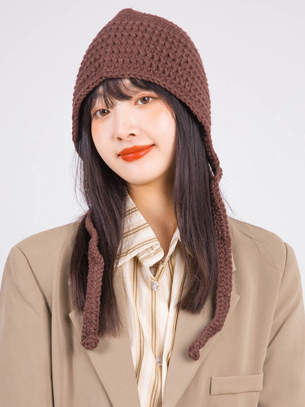 Simple 5 Colors Knitting Hat