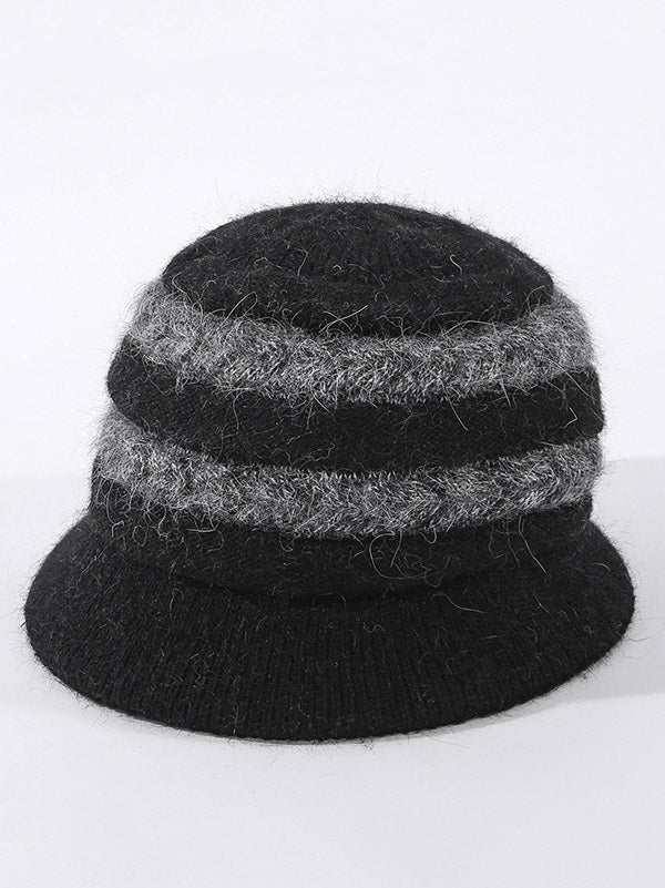 Stylish Split-Joint  Wool-Blend Hat