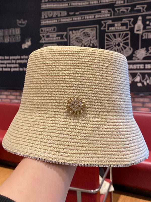 Leisure Foldable Sun-Protection Straw Hat