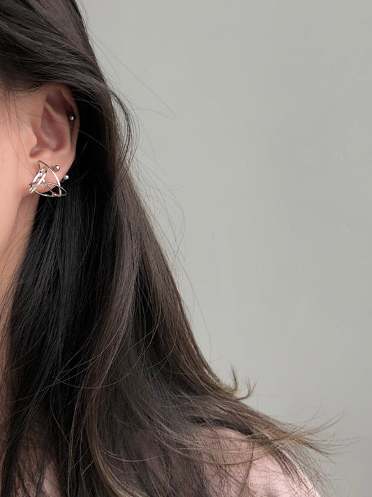 Fashion Geometric Hollow Earrings