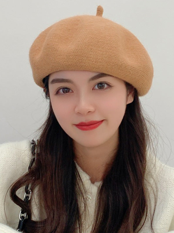 Simple Casual 10 Colors Beret Hat