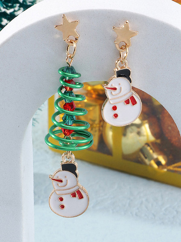 Stylish Christmas Irregular Earrings