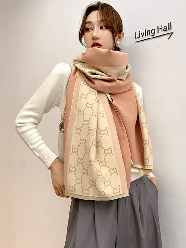 Stylish Split-Joint Warm Shawl&Scarf