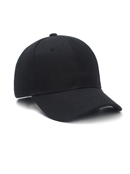 Simple Solid Color Casual Sports Baseball Cap