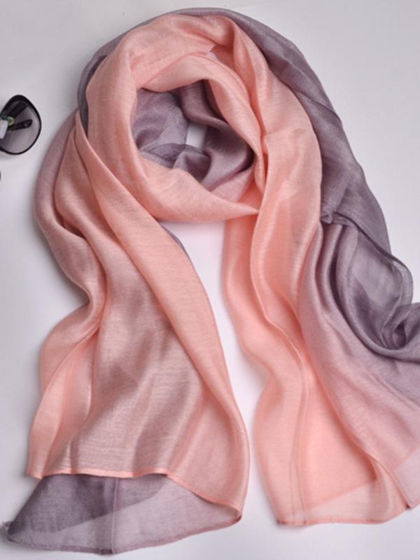 Mulberry Silk Gradient Scarf