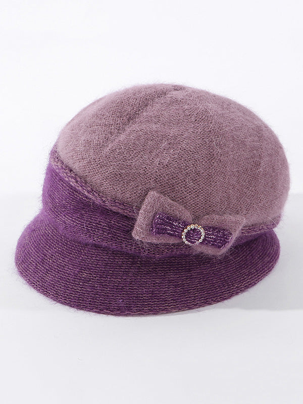 Original Split-Joint Bowknot Dome Hat