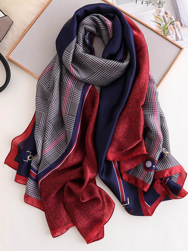 Urban Silk Imitation Printed Shawl&Scarf