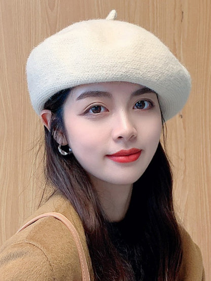 Simple Casual 10 Colors Beret Hat