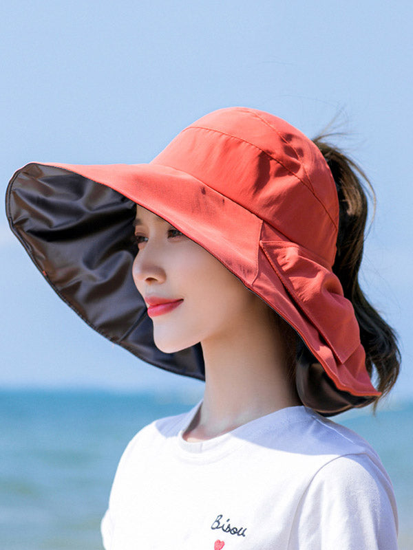 Leisure Solid Sun-Protection Empty Top Caps