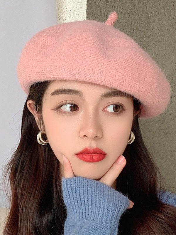 Simple Casual 10 Colors Beret Hat