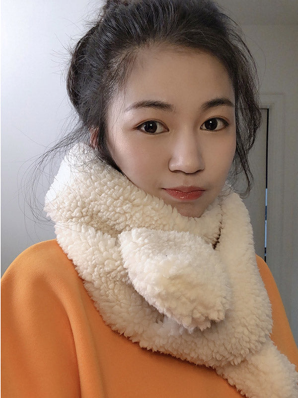 Stylish Imitation Cashmere Solid Scarf