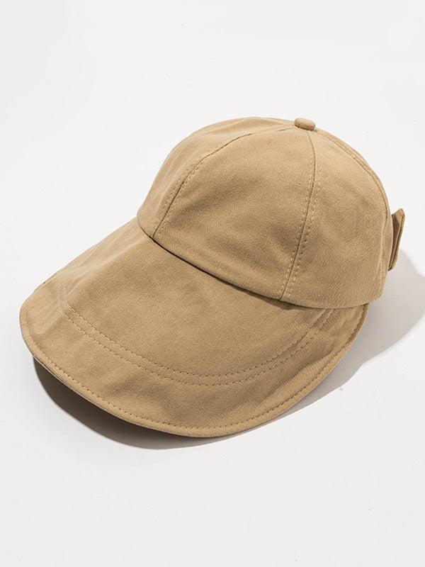 Original Solid Color Cotton Sun Protection Hat