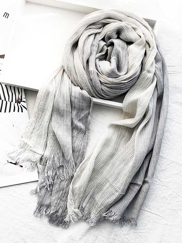 Original Contrast Color Slik Scarf