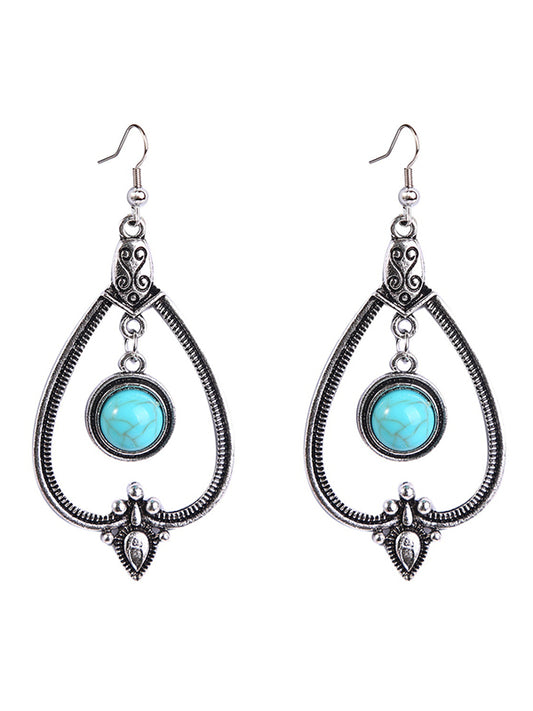 Stylish Vintage Turquoise Earrings