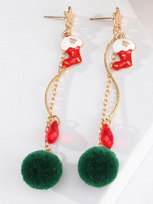 Stylish Christmas Irregular Earrings