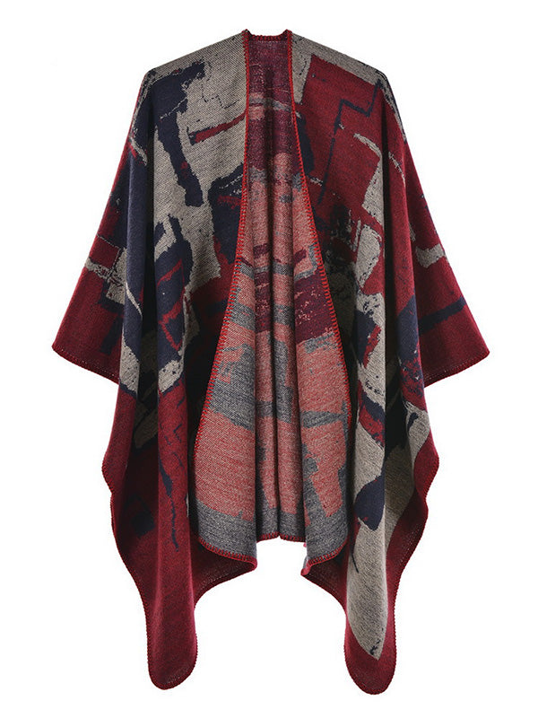 Imitation Cashmere Jacquard Shawl Scarf