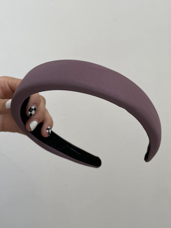 Fashion Solid Color Cloth Wide Hair Hoop Hair Accessories