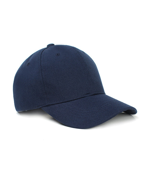 Simple Solid Color Casual Sports Baseball Cap