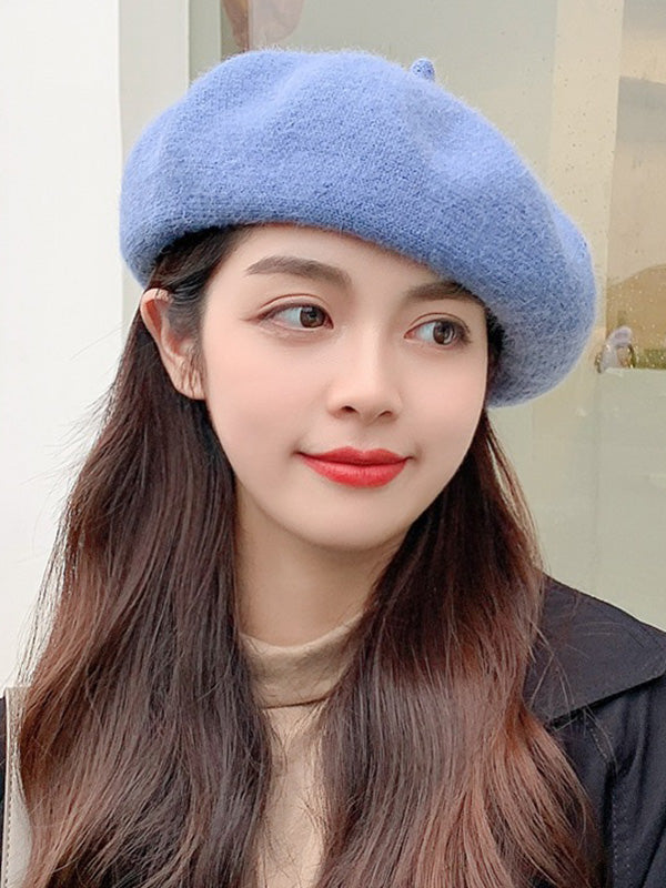 Simple Casual 10 Colors Beret Hat