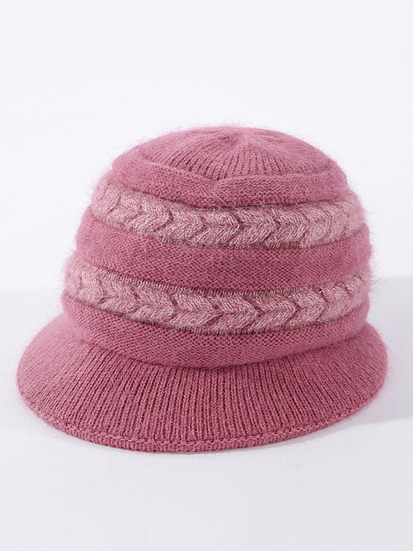 Stylish Split-Joint  Wool-Blend Hat