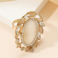 Fashion Diamond Hollow Vintage Adjustable Ring