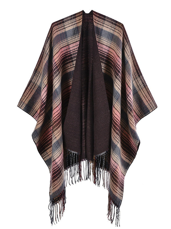 Original Plaid Thicken Shawl Scarf