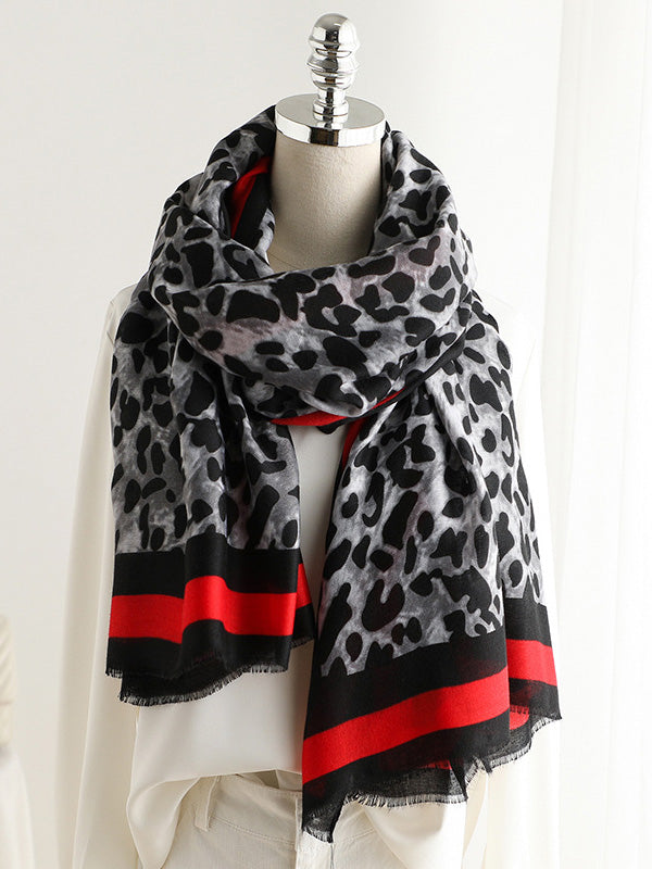 Original Leopard Sun-Protection Silk Scarf